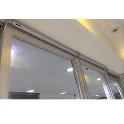 Fermeture automatique automatique pneumatique de porte coulissante en verre argentée pour porte coulissante 30-80 kg