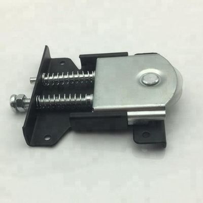 8.5cm*11cm Black Sliver Amérique du Sud acier lourd service rainure porte coulissante roue à rouleaux