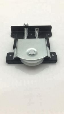 8.5cm*11cm Black Sliver Amérique du Sud acier lourd service rainure porte coulissante roue à rouleaux