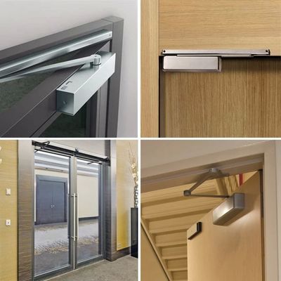 Fermeture automatique réglable pour les portes en verre modernes