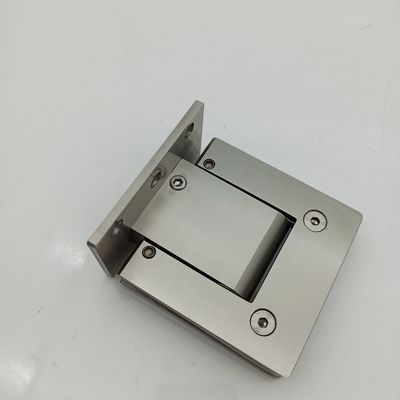 Fermeture douce en acier inoxydable 304 porte en verre hydraulique pinceau de douche charnière pour 90 degrés