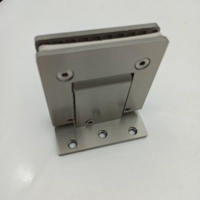 Fermeture douce en acier inoxydable 304 porte en verre hydraulique pinceau de douche charnière pour 90 degrés