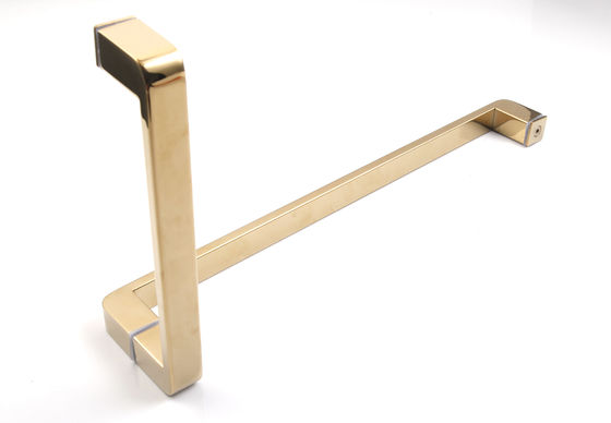 SS 304 poignée de porte en verre pour portes en bois certifiée ISO9001 et fabriquée en atelier