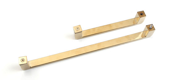SS 304 poignée de porte en verre pour portes en bois certifiée ISO9001 et fabriquée en atelier