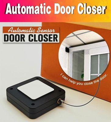 Fermeture automatique de porte avec résistance de verrouillage 100-800 et matériau en acier inoxydable ABS