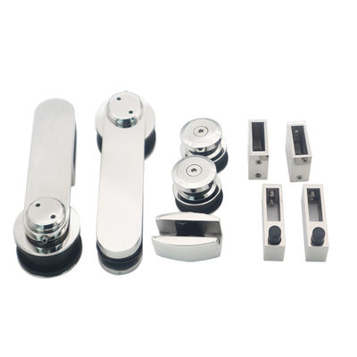 Accessoires de cabine latérale à double porte en acier inoxydable