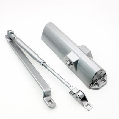 Fermeture de porte automatique en aluminium lourd Fermeture de porte automatique avec impression en argent
