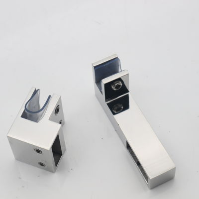 Connecteur à pince sans cadre charnière en verre pour épaisseur de verre 5 mm