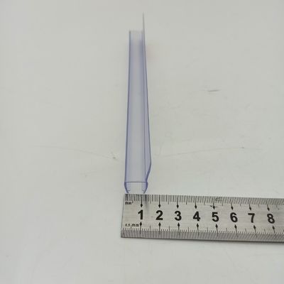 6-12 mm de verre Compatible 180 degrés PVC caoutchouc H canal inférieur de verre douche étanche porte bande