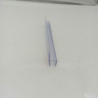 6-12 mm de verre Compatible 180 degrés PVC caoutchouc H canal inférieur de verre douche étanche porte bande