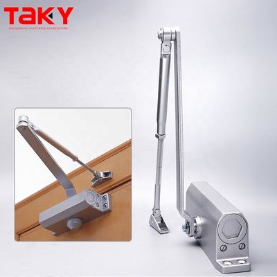 45-65 kg Poids maximal de la porte Application sûre Fermeture de porte coulissante automatique en alliage d'aluminium