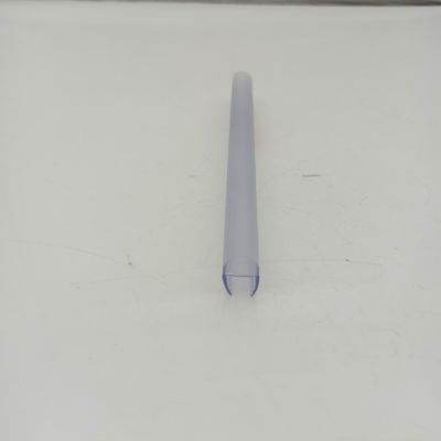 Porte de douche en plastique en caoutchouc en PVC transparent de 94 pouces pour la garantie et la fonction de levage long