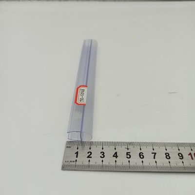 Porte de douche en plastique en caoutchouc en PVC transparent de 94 pouces pour la garantie et la fonction de levage long