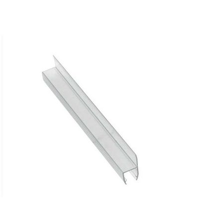 Sceaux de porte de douche en verre coulissant avec PVC transparent à 180 degrés et fonction de levage long