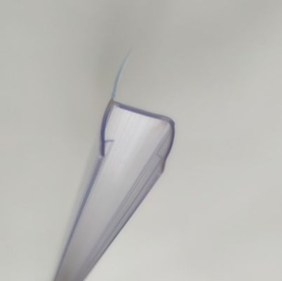 Sceaux de porte de douche en verre coulissant avec PVC transparent à 180 degrés et fonction de levage long