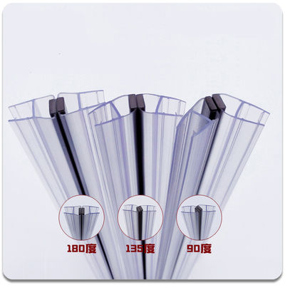 Portes en verre transparent conception étanche à l'eau bande de joint de porte de douche en verre pour 6-12MM