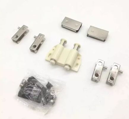 Ensemble de charnières à pivot de porte en verre à fonctionnement lisse avec fermeture à capture magnétique PSS/SSS Finition
