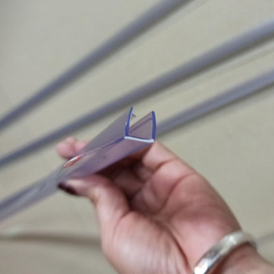 Coupe de douche en silicone pour porte de verre de 120 pouces Prévenir les fuites et arrêter les dommages causés par l'eau
