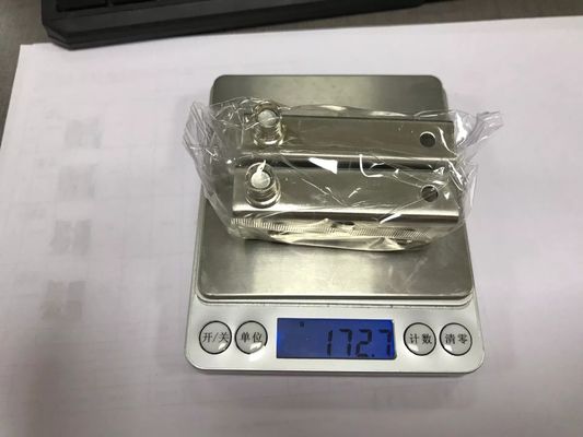 Ensemble de charnières à pivot de porte en verre à fonctionnement lisse avec fermeture à capture magnétique PSS/SSS Finition