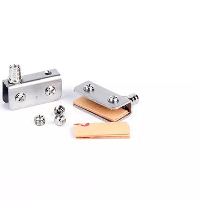 Ensemble de charnières à pivot de porte en verre à fonctionnement lisse avec fermeture à capture magnétique PSS/SSS Finition