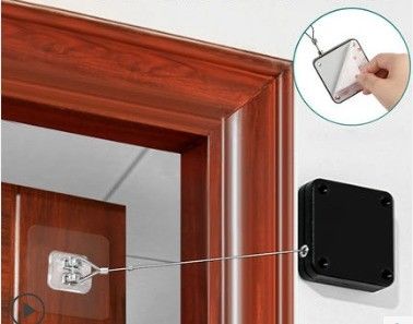 800G 1000G ABS noir et blanc multi-fonction fermeture de porte sans poinçon avec 44*44*1,6cm Taille