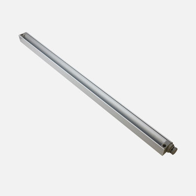 30 à 80 kg d'impression en argent Porte coulissante en verre sans cadre Fermeture automatique Pneumatique coulissante arrière