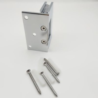 Design moderne porte de douche en laiton en verre charnière pivotante pour 800-1000mm largeur de porte en verre
