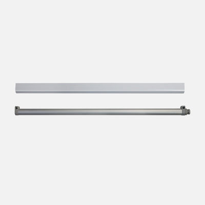 30 à 80 kg d'impression en argent Porte coulissante en verre sans cadre Fermeture automatique Pneumatique coulissante arrière