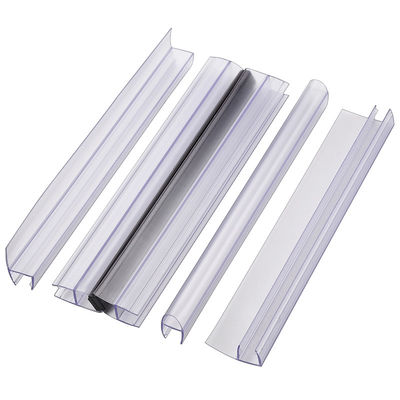 8-12 mm PVC imperméable à l'eau U type en caoutchouc verre douche porte de joint bande pour les portes transparentes