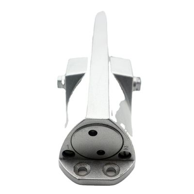 Fermeture de porte à caméra à commande à distance sans fil en argent hydraulique en aluminium pour portes en PVC