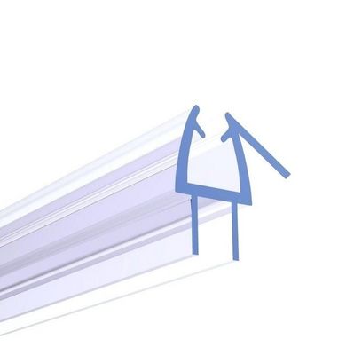 Conception moderne 8-12 mm PVC transparent étanches à l'eau bande pour écran de douche fonction de levage long