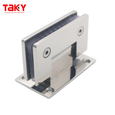 560g chrome plaqué mur à verre charnière coulissante douche porte charnière pour 8-12mm verre