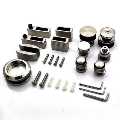 12mm Glass Straight Style Sliding Corner Fitting Kits Le produit le plus populaire sur le marché américain