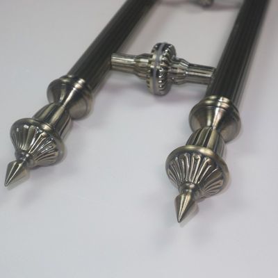 Une poignée de porte en laiton européen 201 tube et tête de zinc allot American Gold Room Luxury
