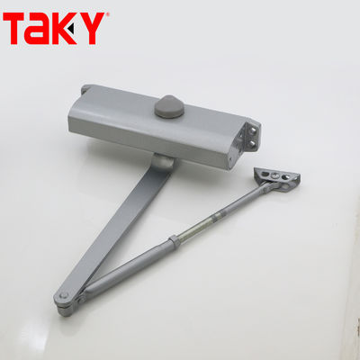 Fermeture automatique de porte hydraulique en aluminium avec bras coulissant