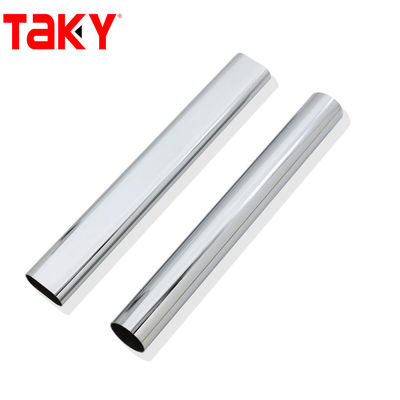 Barre de porte coulissante avec tuyau en acier inoxydable de 25 mm de diamètre et haute résistance à la corrosion