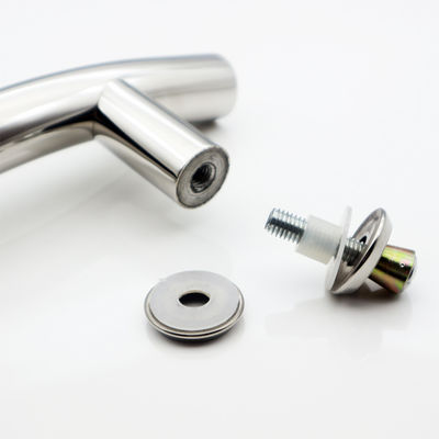 SUS304 Manche de porte en acier inoxydable de type H de verre échantillon 1-3 jours ouvrables Finition SSS/PSS