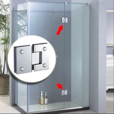 Charnière de porte de douche en acier inoxydable Adaptée à 800-1200 mm Largeur de la porte 5-6 mm Épaisseur