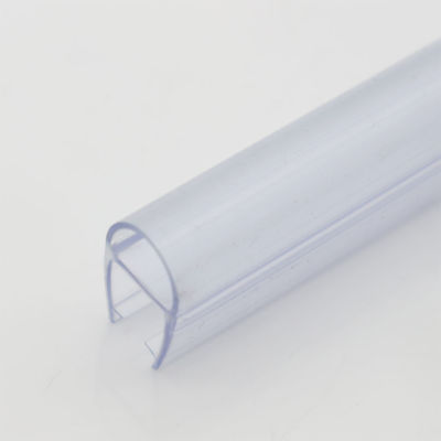 6-12 mm Porte de douche en verre transparent balayeur bandes imperméables avec fonction de levage long