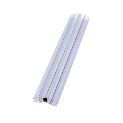 Tape d'étanchéité en PVC imperméable à l'eau pour douche en verre de 6 mm à 10 mm Porte coulissante de style ouvert coulissant