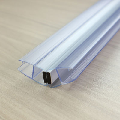 Tape d'étanchéité en PVC imperméable à l'eau pour douche en verre de 6 mm à 10 mm Porte coulissante de style ouvert coulissant