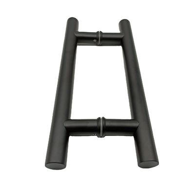 12" poids lourd conception moderne style H forme en acier inoxydable 304 poussée poignée de porte