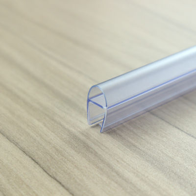 180 degrés H type Polycarbonate étanchéité à l'eau pour 2400MM en ligne de panneau de porte de douche à vapeur