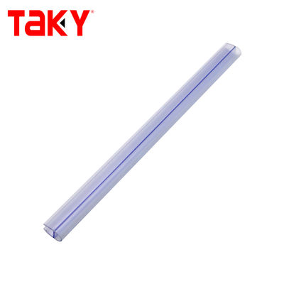 180 degrés H type Polycarbonate étanchéité à l'eau pour 2400MM en ligne de panneau de porte de douche à vapeur