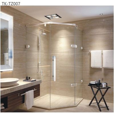 Salle de bains d'hôtel Essentiel Porte coulissante de douche miroir moderne SS304 pour rénovation