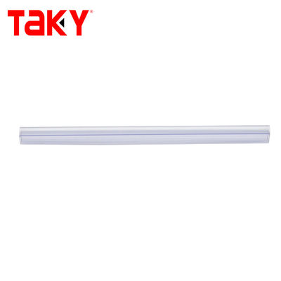 Couleur très claire 6-12 mm Environmental Co-extrudé PVC Sceaux de porte de douche pour porte en verre