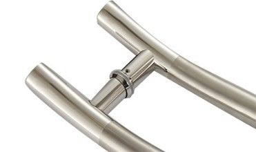 Griffe de porte de douche de design moderne avec 600*500*32MM/800*500*38MM en acier inoxydable