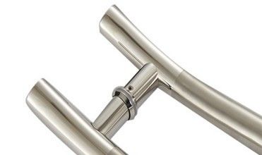 Griffe de porte de douche de design moderne avec 600*500*32MM/800*500*38MM en acier inoxydable