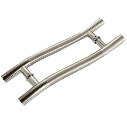 Griffe de porte de douche de design moderne avec 600*500*32MM/800*500*38MM en acier inoxydable