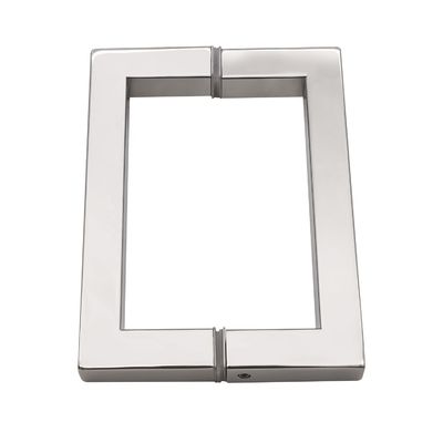 Maîtrise de porte en verre inoxydable de conception moderne